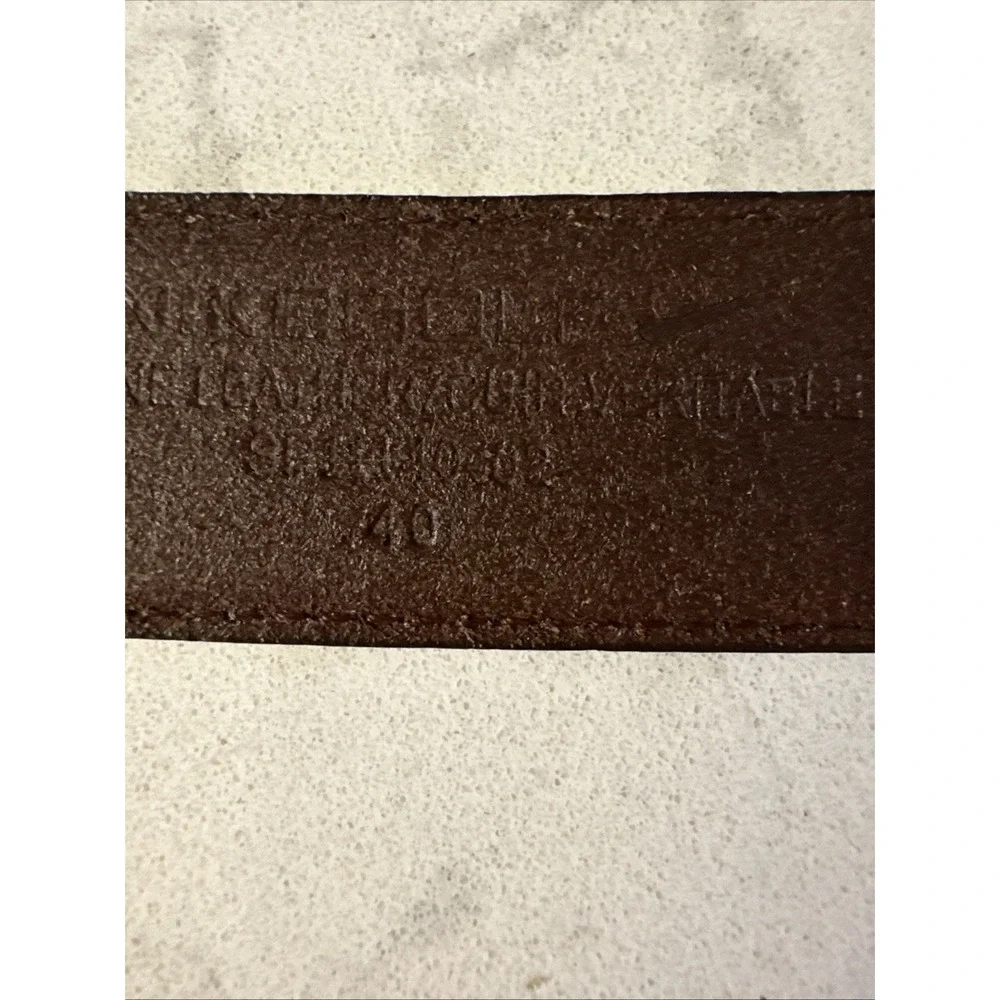 Nike Golf Men's Brown Leather Belt Size 40‎